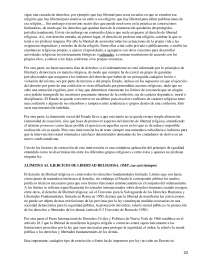 Derecho a la Libertad Religiosa: Concepto, Límites y Tipos de Confesiones