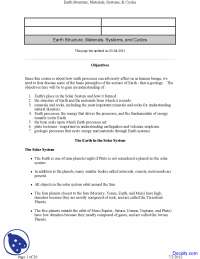 Cycles - General Geology - Lecture Notes - Docsity