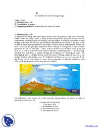 Groundwater and Hydrogeology - General Geology - Lecture Notes - Docsity