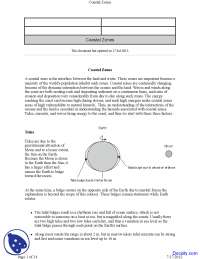 Coastal Zones - General Geology - Lecture Notes - Docsity