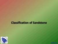 Classification of Sandstone - Sedimentology - Lecture Slides - Docsity