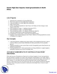 Aswan High Dam - Geochemistry I - Lecture Notes - Docsity