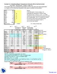 Calculating Magma - Geochemistry - Lecture Notes - Docsity