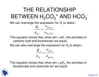 Carbonate system - Geochemistry - Lecture Slides - Docsity