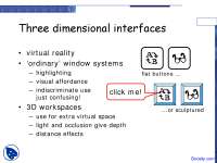 Dimensional Interfaces - Human Resource - Lecture Slides