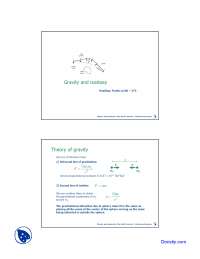 Gravity and isostasy - Geochemistry - Lecture Slides - Docsity