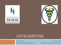 Osteoartose