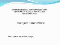 Introdução à Projeções Ortográficas em Desenho Mecânico