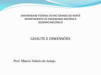 Desenho Mecanico - 01 leiaute e dimensoes