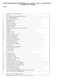 Os Fundamentos e as Instituições Fundamentais, Volm.1