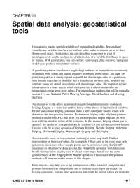 Point Interpolation and Spatial Analysis: An Introduction to Geostatistical Tools in ILWIS