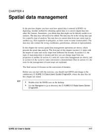 Map Projections and Raster Data Management in ILWIS 3.0 User's Guide