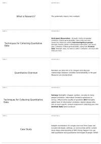 Research Methods and Techniques: A Comprehensive Guide
