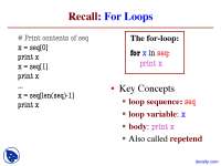 While loops - Introduction to Computing Using Python - Lecture Slides ...