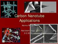Carbon Nanotube Applications - Nanotechnology - Lecture Slides