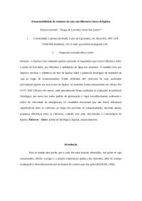 2 Armazenabilidade de sementes de soja com diferentes teores de lignina