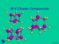 III-V Cluster Compounds - Organometallic Chemistry - Lecture Slides