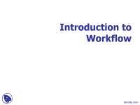 Workflow - Business Processes - Lecture Slides