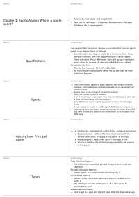 Exam 1 Review (Chapters 1-3) | BLAW 3230 - SPORTS LAW