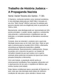 A propaganda Nazista