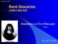 Descartes' Meditations on First Philosophy: A Summary of Key Arguments