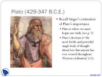 Plato - Philosophy of Love - Lecture Slides