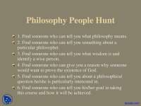 Introduction - Introduction to Philosophy - Lecture Slides