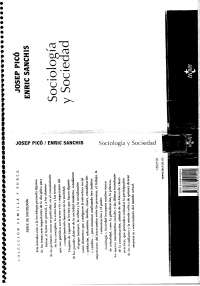 SOCIOLOGIA Y SOCIEDAD - Apuntes de Sociología | Docsity