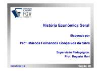 História da Economia - 28