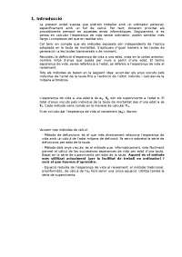 taula de mortalitat II