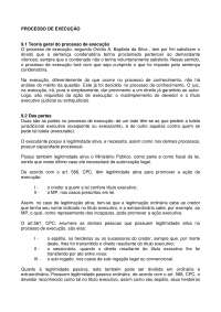 O Processo de Execução Parte1 - Docsity