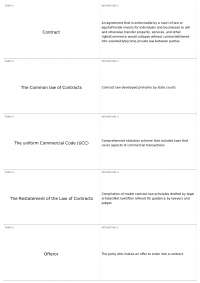 Exam 3, part 2 | GBL 323 - Intro to Business Law
