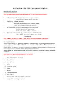 Historia del periodismo español, Agustin Martín de las Heras, 1º cuatrimestre