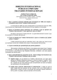 Direit...e TAES - direito internacional - tae - tratados internacionais
