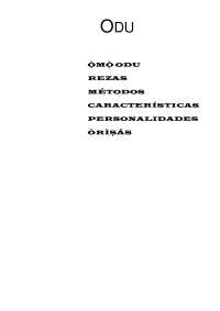 Odú Parte1