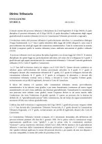 dir tributario EVOLUZIONE STORIA DELLA GIUSTIZIA TRIBUTARIA