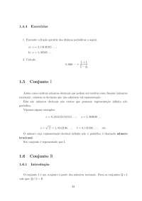 Fundamentos de matemática: Conjunto Númericos Parte3