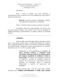 Licitações e Contratações na Administração Pública no Brasil
