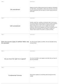 Legal and Welfare Rights: Key Terms and Concepts