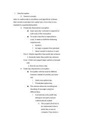 Data Encryption: General Concepts - Computer Security | CSE 101 - Docsity