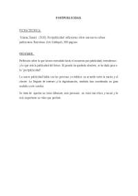 resumen libro postpublicidad