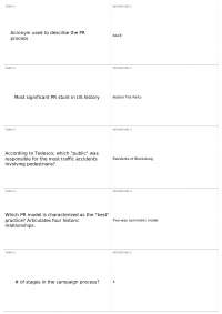 Final Exam | COMM 2044 - Principles of Public Relations | Quizzes ...