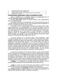 Recurso Amparo Constitucional - Apuntes de Derecho Constitucional - Docsity