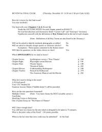 Study Guide for Final Exam | Western Civilization | HIST 101