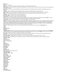 Midterm Cheat Sheet - Western Civilization, Modern | HIST 101