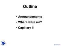 Capillary Pressure - Soil Physics - Lecture Slides