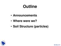 Soil Structure - Soil Physics - Lecture Slides