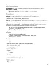 Apuntes sobre Vías Eferentes y Efectores
