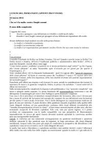 Appunti storia e dinamiche della mafia 