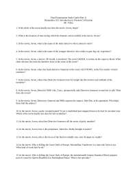 Final Examination Study Guide for Humanities 102: Introduction to Western Civilization - P